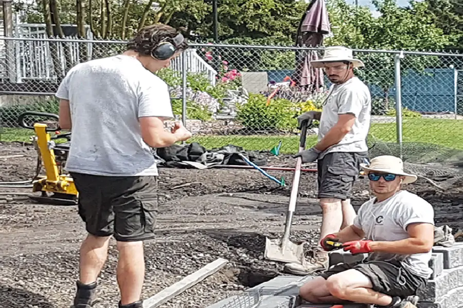 Calgary Landscaping Retaining Wall Construction