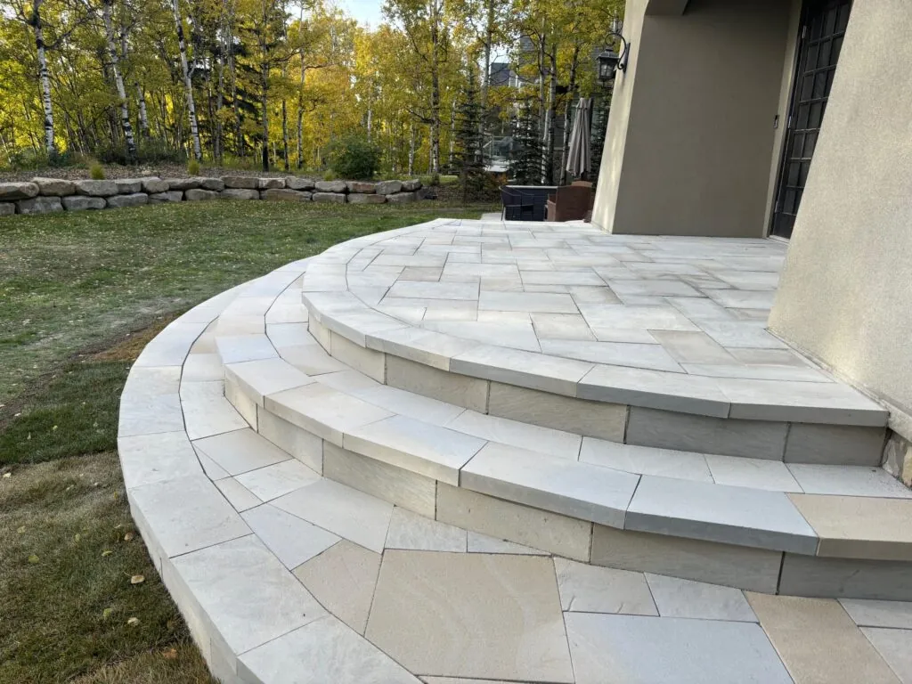 Natural Sandstone Patio